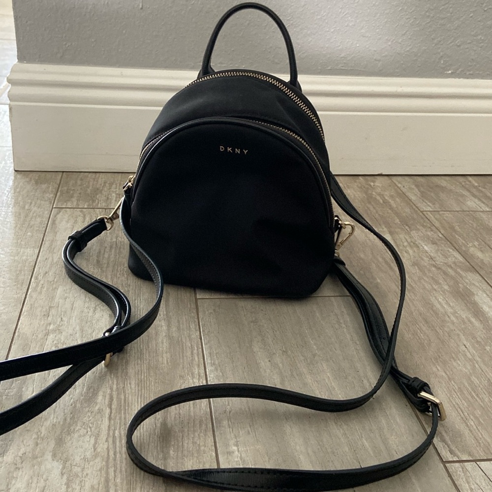 DKNY nylon mini backpack